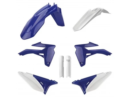 Kit plastice POLISPORT - (FULL KIT) SHERCO SE-R/SEF-R '13-'15 - Albastru Alb