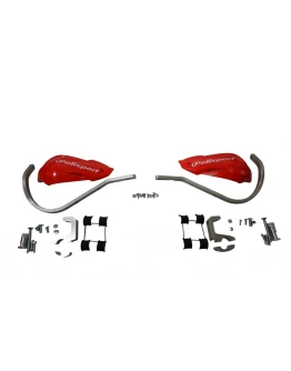 Set Handguard POLISPORT cu kit montaj universal 22/28 Rosu