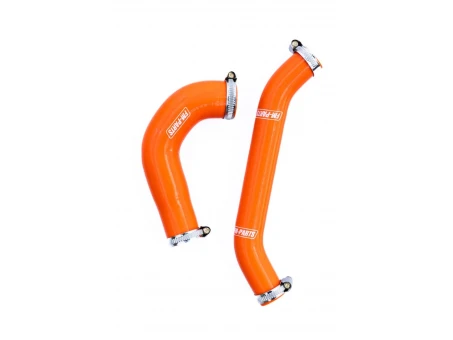 Kit furtune radiator silicon FM-Parts KTM EXC 250/300 TPI 24; HUSQVARNA TE/TEI 250/300 TPI 24; GAS-GAS EC 250/300 TPI 24 Culoare Portocaliu | FP548824OR