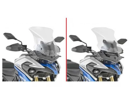 Parbriz moto KAPPA - VOGE VALICO 525 DSX 24- (47 X 44 CM) Transparent | KD9257ST