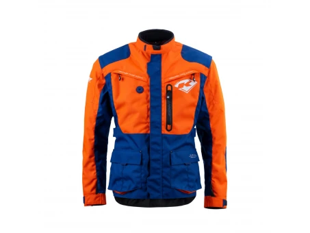 Geaca KENNY RACING Adventure/Enduro Titanium - Portocaliu/Albastru