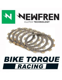 Set discuri de ambreiaj cu distantiere NEWFREN - KTM 125 EXC '87-'97; GS 125 '84-'87; LC2 125 '86; MX 125 '84-'93 (SINTER)