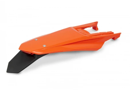 Aripa spate UFO KTM EXC 150 / 250 / 300 TBI 24, EXC-F 250 / 350 / 450 / 500 24, culoare Portocaliu | KT05022127