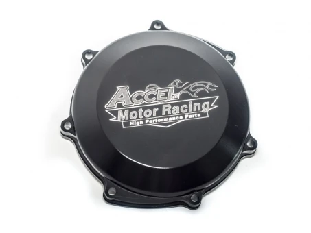 Capac ambreiaj aluminiu ACCEL cu garnitura YAMAHA YZF 250 03-14, WR 250F 03-14 culoare negru | CC201H