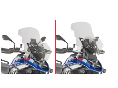 Parbriz moto KAPPA - BMW R 1300 GS 24, (65 X 54 CM) Transparent | KD5144ST