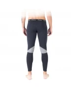 Pantaloni Barbati Termoactivi Woolona Patch 100% Lână Merino - Negru