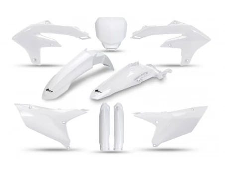 Kit complet plastice UFO (FULL KIT) YAMAHA YZF 250 24, YZF 450 23-24 culoare Alb | YAKIT326F046