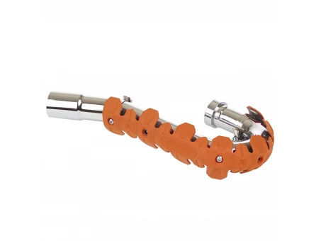 Protectie toba evacuare POLISPORT - (4T) 22 CM - Portocaliu