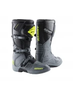 Cizme Kenny Racing Cross/Enduro Model Track - Gri/Galben fluo