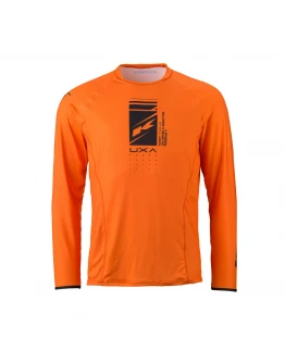  Tricou Kenny Racing Cross/Enduro Model Titanium Premium - Portocaliu,Negru