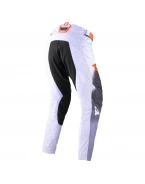 Pantaloni Kenny Racing Cross/Enduro Model Titanium Premium - Alb/Portocaliu/Gri