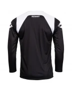 Tricou Kenny Racing Cross/Enduro Model Track Raw - Negru,Alb