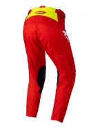 Pantaloni Copii Cross/Enduro Kenny Racing KID/JUNIOR Track Focus - Rosu/Galben/Alb