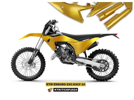 Kit complet plastice UFO (FULL KIT) KTM EXC 150 / 250 / 300 TBI 24, EXC-F 250 / 350 / 450 / 500 24 culoare auriu | KTKIT530F024
