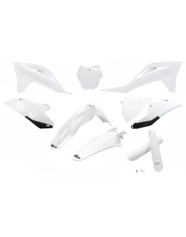 Kit complet plastice UFO (FULL KIT) GAS GAS MC 125 / 250 '21-'23, EX 250 / 300 '21-'23, MC-F / EX-F 250 / 350 / 450 '21-'23 culoare Alb