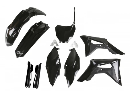 Kit complet plastice UFO (FULL KIT) HONDA CRF 250R 18-21, CRF 450R 17-20 culoare Negru(HO119E001) | HOKIT119F001