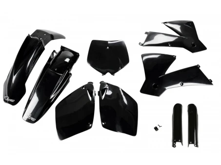 Kit complet plastice UFO (FULL KIT) KTM SX-SXF 01-02 culoare Negru | KTKIT501F001