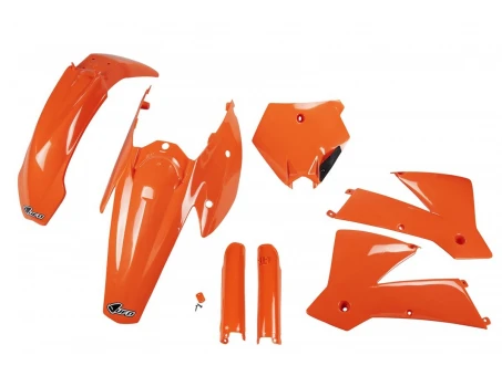 Kit complet plastice UFO (FULL KIT) KTM SX/EXC 03-04 culoare Portocaliu (KT502E127) | KTKIT502F127