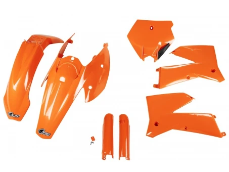 Kit complet plastice UFO (FULL KIT) KTM SX 05-06, EXC 05-07 culoare Portocaliu (KT503E127) | KTKIT503F127