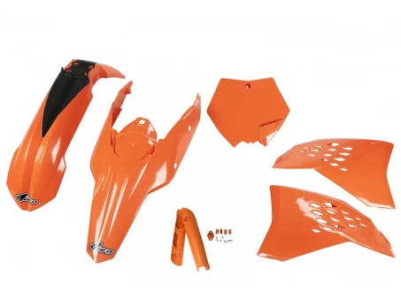 Kit complet plastice UFO (FULL KIT) KTM SX/SXF 07-10 culoare Portocaliu | KTKIT506F127