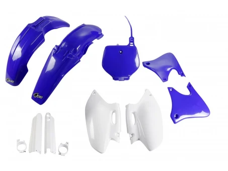 Kit complet plastice UFO (FULL KIT) YAMAHA YZF 400 98-99 culoare OEM 99 (Albastru/Alb) (YA290E999) | YAKIT290F999