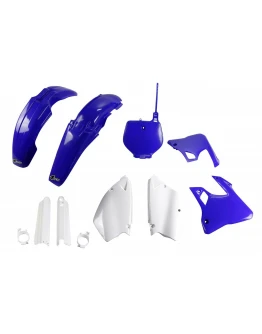 Kit complet plastice UFO (FULL KIT) YAMAHA YZ 125 '96-'99, YZ 250 '96-'99 culoare Albastru/Alb 98-99 (YA294E999)