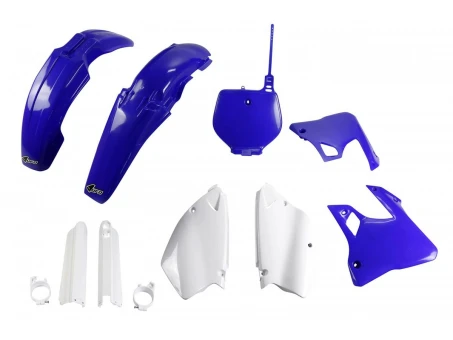 Kit complet plastice UFO (FULL KIT) YAMAHA YZ 125 96-99, YZ 250 96-99 culoare Albastru/Alb 98-99 (YA294E999) | YAKIT294F999