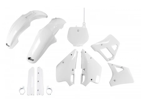 Kit complet plastice UFO (FULL KIT) YAMAHA YZ 125 92 culoare OEM (Alb) (YA296E999) | YAKIT296F999