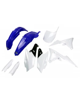 Kit complet plastice UFO (FULL KIT) YAMAHA YZF 250 '14-'18, YZF 450 '14-'17 culoare OEM (Albastru/Alb) (YA318E999)