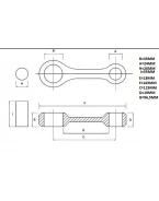 NAMURA KORBOWÓD SEA DOO CHALLENGER/EXPLORER/GS 720 97-02, GTI 720 96-05, SPEEDMASTER 96-00 (SWORZEŃ 55X26MM) | RW-10001