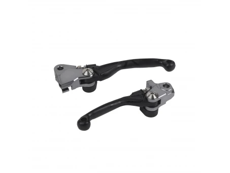 Kit manete frana si ambreiaj POLISPORT - KAWASAKI KX 450 '24-'25 - Negru
