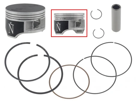 NAMURA TŁOK HONDA CRF 230F 03-19, CRF 230L/M 08-09 (= +0,50MM) (PIERŚCIENIE NX-10230-2R) (66,0MM) | NX-10230-2