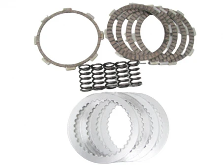 PSYCHIC 2024/08 TARCZE, PRZEKŁADKI I SPRĘŻYNY SPRZĘGŁOWE (KOMPLET) KAWASAKI KLX 140 / L 08-23, KLX 150 09-11 (DRC211) | MX-03613H