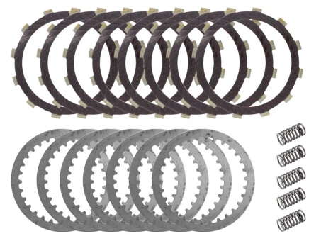 PSYCHIC 2024/08 TARCZE, PRZEKŁADKI I SPRĘŻYNY SPRZĘGŁOWE (KOMPLET) KAWASAKI KLR 650 96-11 (DRC168) | MX-03615H