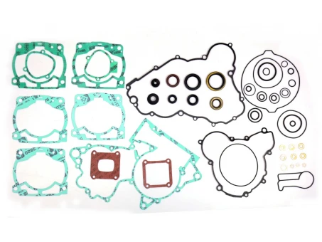 ATHENA KOMPLET USZCZELEK KTM SX 250 17-19, EXC 250/300 17-19 TPi, EXC 250 TPI 18-19, HUSQVARNA TC/TE 250 17-19 (Z USZCZELNIACZAMI SILNIKOWYMI) (wycofane) | P400270900083