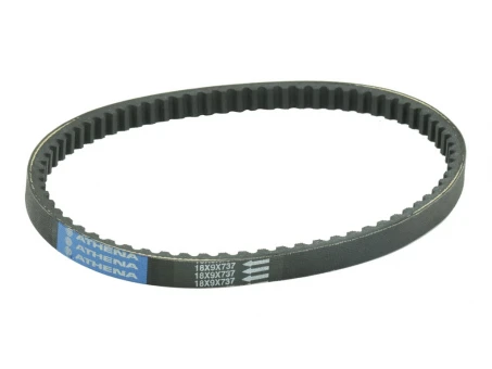 ATHENA PASEK NAPĘDOWY (18x9x737) KYMCO DINK 50 98-03, PEOPLE 50 99-11, SUPER 9 50 00; 03-04, SUPER 8 50 07-09, VITALITY 50 04, TOP BOY 50 97-00, PIAGGIO SFERA 125 95-97, VESPA 125 96-99 | S410000350017