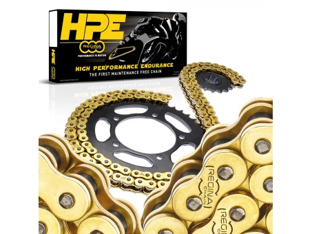 Lant REGINA 525HPE (128 zale) Z-RING SUPERSPORT / ENDURO Fara Intretinere auriu (137HPE/1010) | 525HPE-128