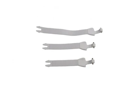 Set Curele de Schimb Kenny Racing pentru Cizme Track (3 Buc.) - Alb