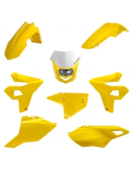 Kit plastice POLISPORT - SUZUKI DR-Z 400 (DRZ400) '00-'24  Culoare Galben