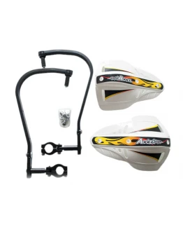 Set Handguard ACCEL aluminiu prindere 22MM - Negru,Alb