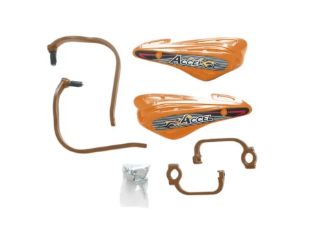 Set handguard ACCEL prindere universala in 2 puncte (ALU-portocaliu, plastic-portocaliu) | HGS10OR/OR