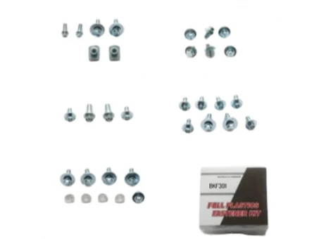 Set suruburi carena KAWASAKI KXF 250 17-20, KXF 450 16-20 (BKF-302) | BKF302