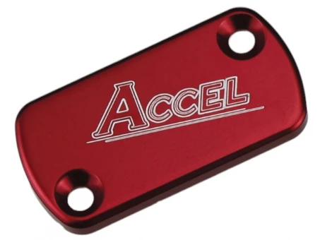 Capac rezervor frana fata ACCEL HONDA CR/CRF/XR culoare rosu | FBC01RD