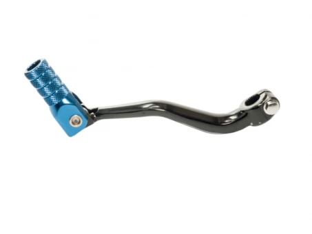 Pedala schimbator YAMAHA YZ 80/85 94-18, YZ 125 96-04, YZ 250 88-98 aluminiu culoare negru,capat albastru | SCL720153BL