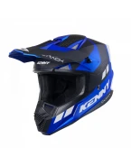Casca Cross/Enduro Kenny Racing Track Graphic - Negru/Albastru/Alb mat