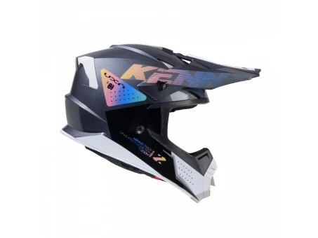 Casca Cross/Enduro Kenny Racing Track Graphic - Negru/Gri/Alb/Cameleon