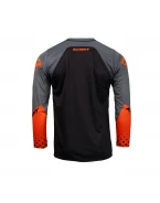 Tricou Kenny Racing Track Kid/Junior Acid - Negru,Portocaliu