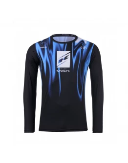 Tricou Kenny Racing Cross/Enduro Track Kid/Junior Raw Force - Negru,Albastru,Alb