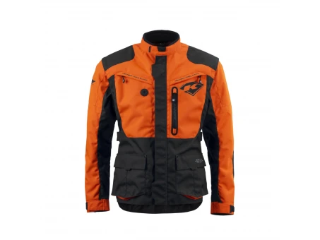 Geaca Kenny Racing Adventure/Enduro Model Titanium - Negru/Portocaliu