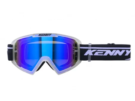 Ochelari Copii Off road Kenny Racing Model Track Kid/Junior - Negru cu lentila albastra